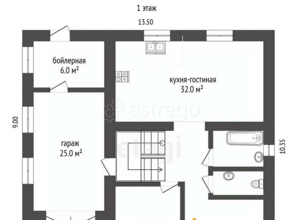 Дом, 190 м2, 8 соток, 2 эт. Москва - изображение 6