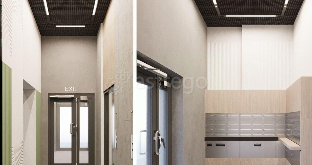 1-комн. квартира, 41.5 м2, 11/19 эт. Астрахань - изображение 2