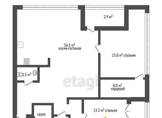 4-комн. квартира, 140 м2, 17/19 эт. Санкт-Петербург