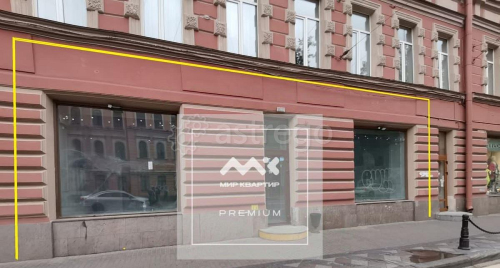 Торговое помещение, 142 м2 Санкт-Петербург - изображение 1