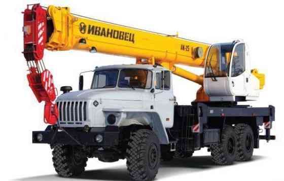 Автокран Ивановец КС-45717-1Р шасси Урал 4320 (6х6) 25т., 30.7 м ОВОИД Самара