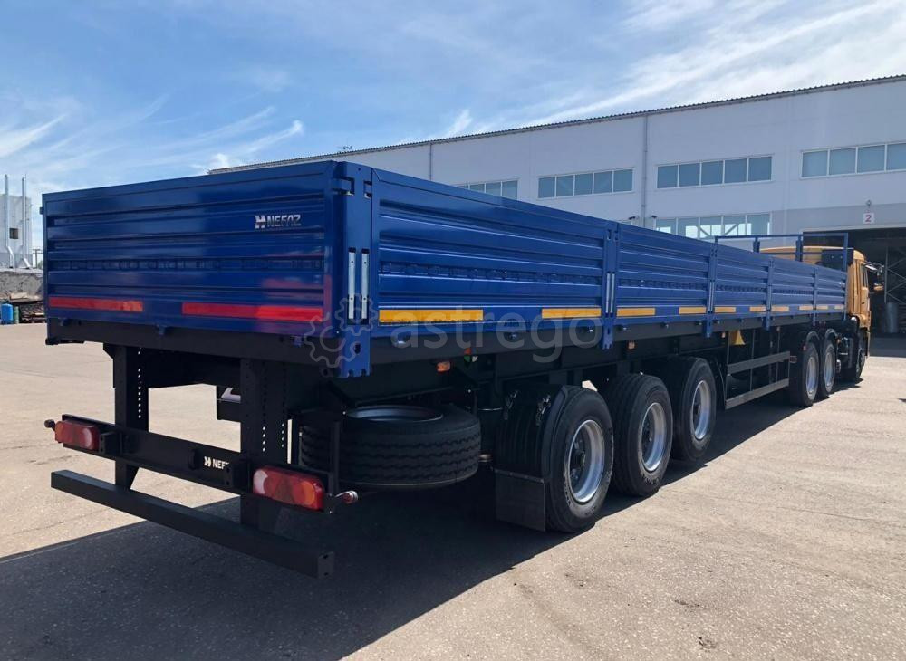 Полуприцеп бортовой Нефаз 93341-0610210-07, 32 т Ставрополь - изображение 1