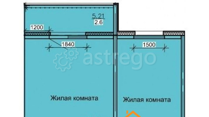 Студия, 54.89 м2, 5/10 эт. Барнаул - изображение 1