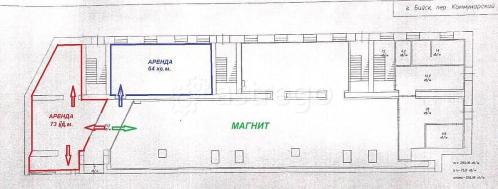 Свободного назначения, 73 м2 Бийск - изображение 3