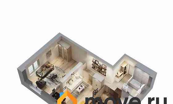 2-комн. квартира, 66.87 м2, 17/17 эт. Домодедово