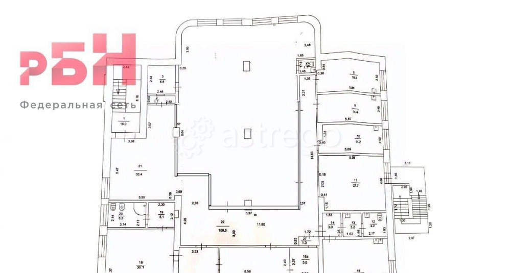 Свободного назначения, 559 м2 Нефтекамск - изображение 7