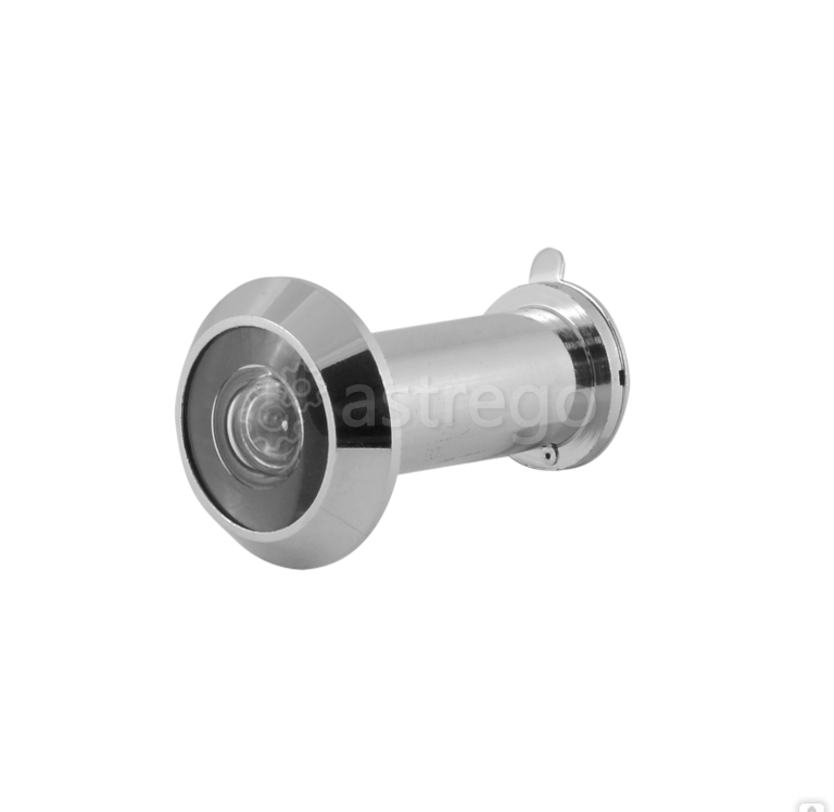 Глазок дверной НОРА-М №21ПП/14/180/35-60 со шторкой (хром) Нижний Новгород - изображение 1