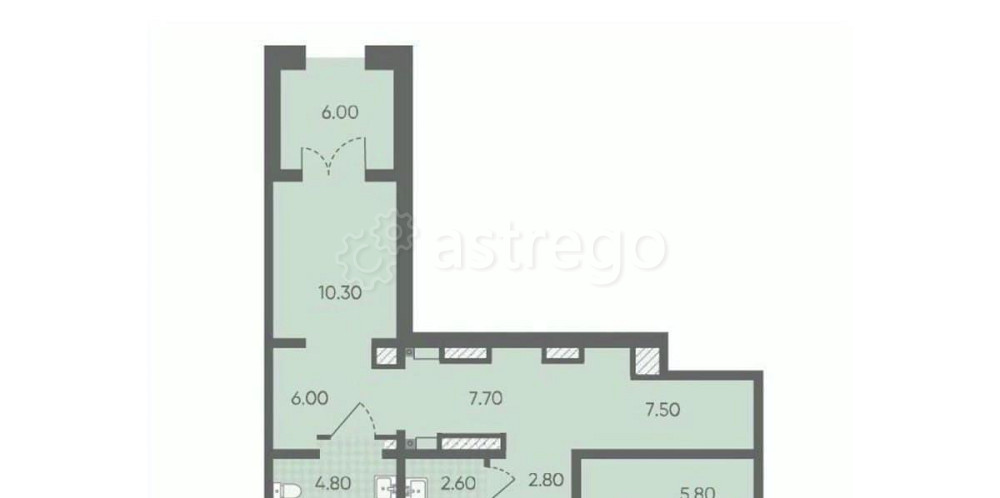 Свободного назначения, 78.4 м2 Санкт-Петербург - изображение 1