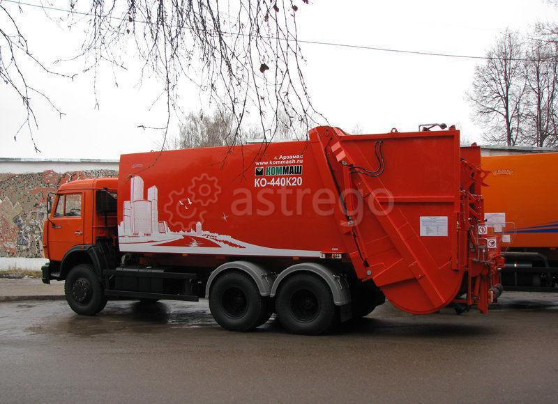 Мусоровоз КО-440-К20 на шасси Камаз 65115, кузов 20 м3 Самара - изображение 1