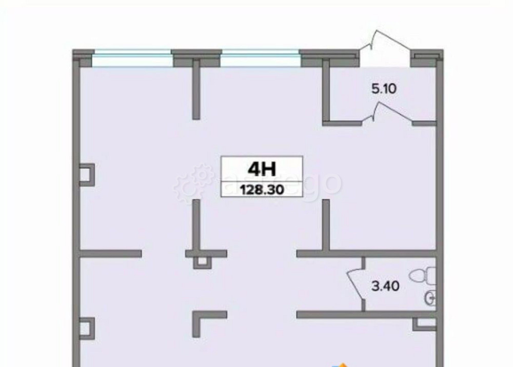 Свободного назначения, 128 м2 Санкт-Петербург - изображение 7