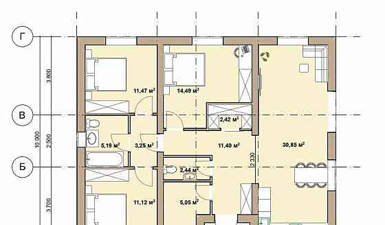 Коттедж, 125 м2, 6 соток, 1 эт. Раменское