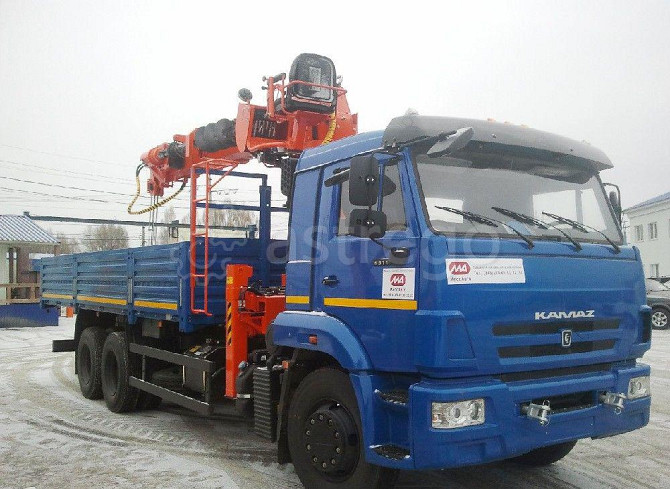 Кран манипулятор ИМ-180 на шасси КАМАЗ 53504 (44108) Самара - изображение 1