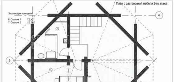 Коттедж, 77.6 м2, 26 соток, 2 эт. Чехов