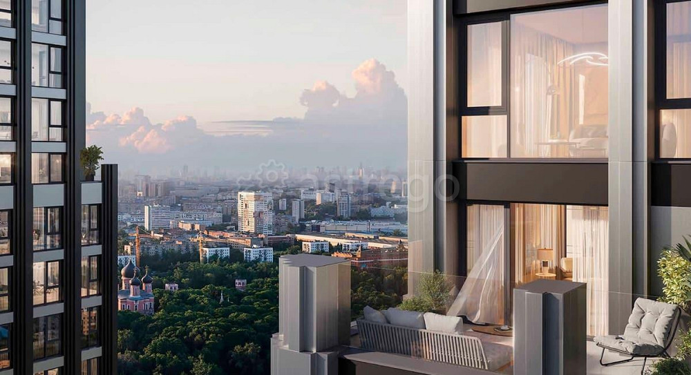 4-комн. квартира, 102.1 м2, 59/59 эт. Москва - изображение 3