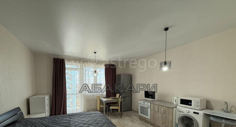 Студия, 29 м2, 17/25 эт. Красноярск - изображение 1