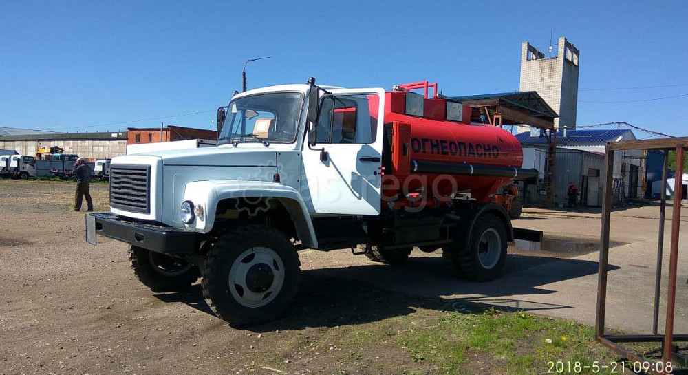 Автотопливозаправщик на шасси ГАЗ-33086 Москва - изображение 1