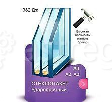 Стеклопакет бронированный для евроокон двухкамерных Челябинск - изображение 1