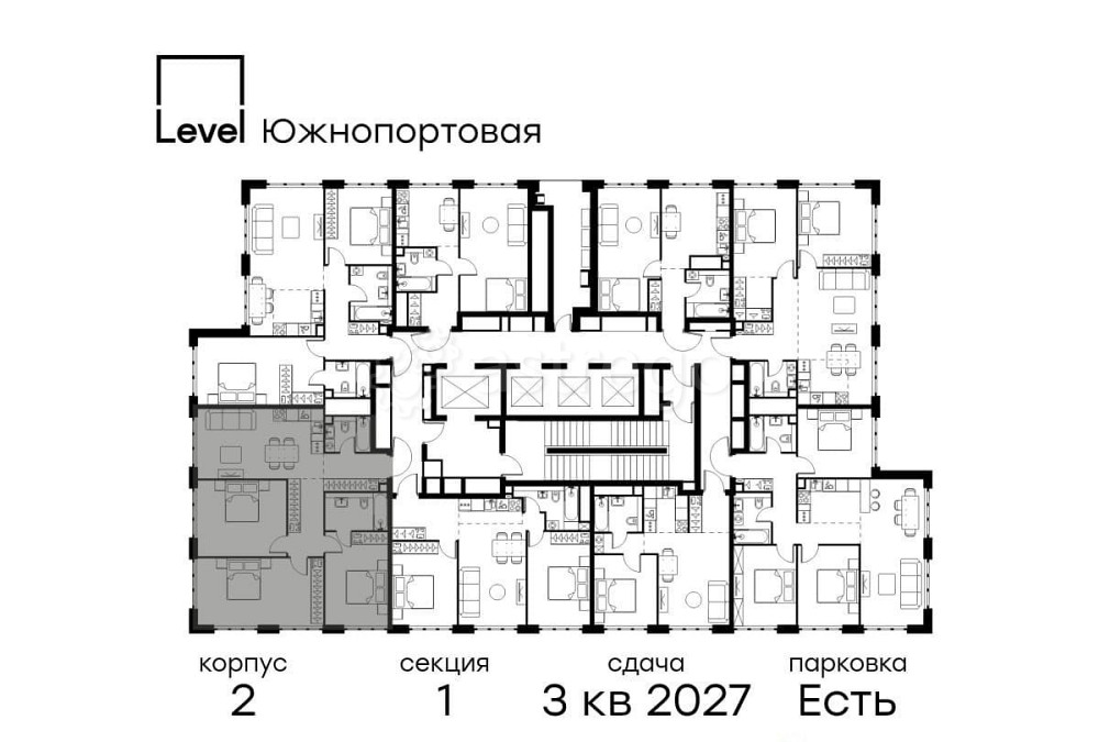 3-комн. квартира, 89.5 м2, 46/47 эт. Москва - изображение 3