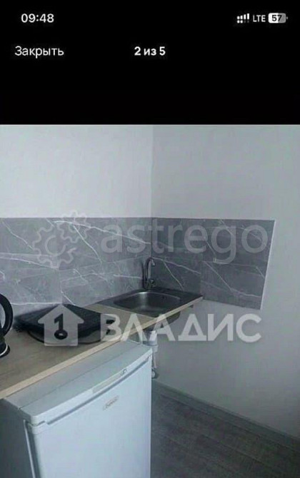 Студия, 12.4 м2, 1/9 эт. Красноярск - изображение 3
