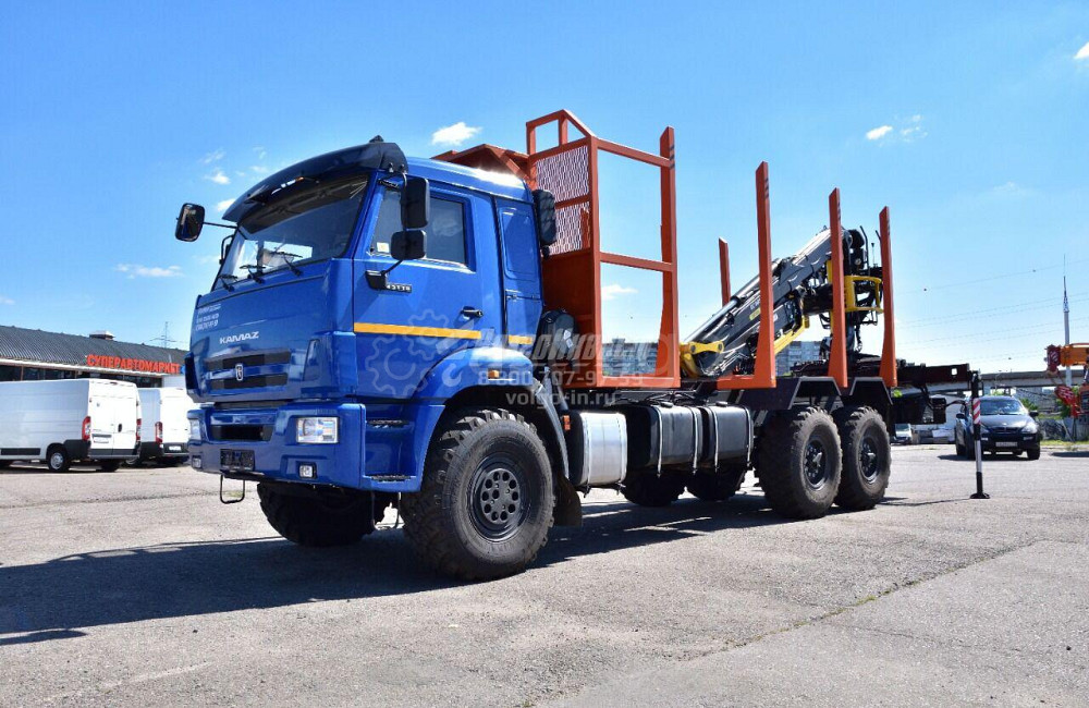 Лесовоз (Сортиментовоз) КАМАЗ 43118 Москва - изображение 1