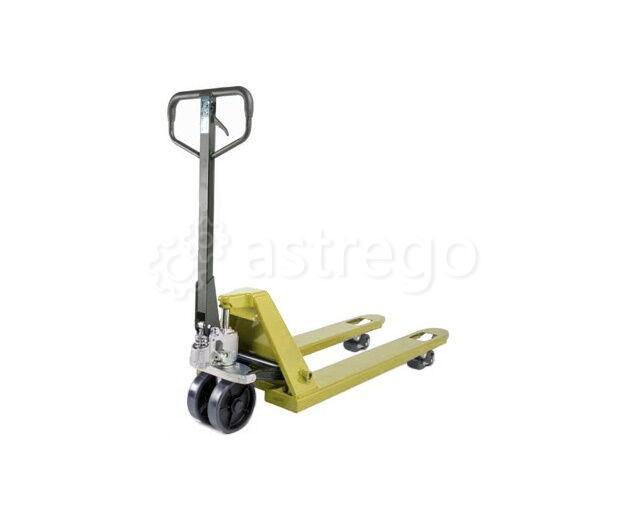 Тележка гидравлическая 2500 кг 1150 мм резиновые колеса TOR AC (серия J) Иркутск - изображение 1