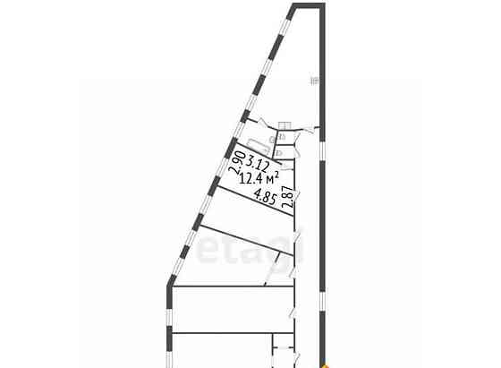 Комната, 12.4 м2, 7/7 эт. Санкт-Петербург