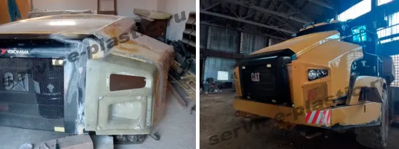 Ремонт пластиковых и стеклопластиковых деталей грузовиков Москва