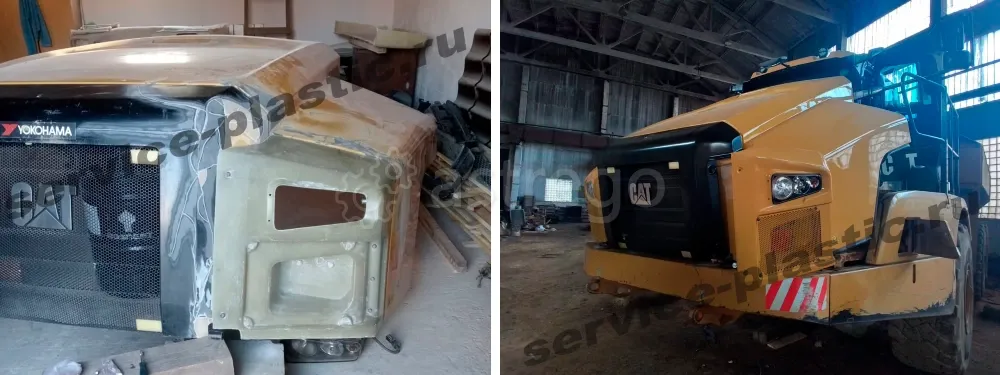 Ремонт пластиковых и стеклопластиковых деталей грузовиков Москва - изображение 2