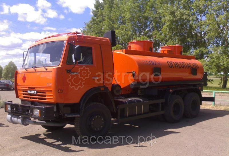 Топливозаправщик АТЗ-10 на шасси КАМАЗ 65115 Самара - изображение 1