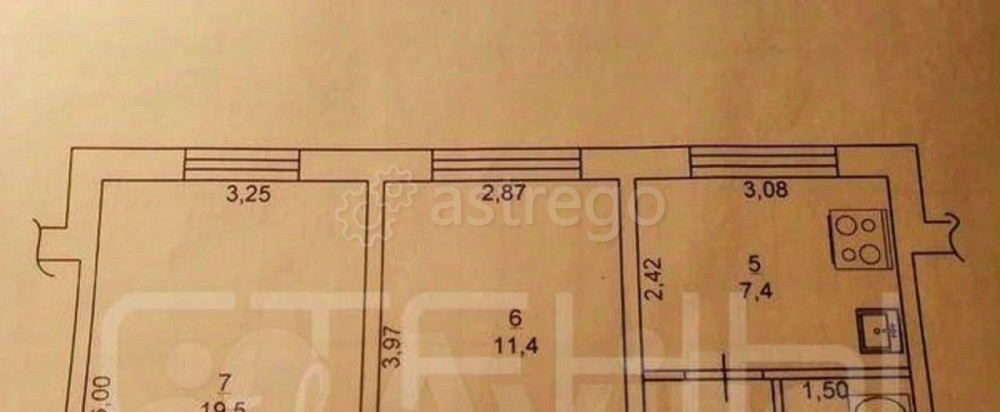 2-комн. квартира, 54 м2, 1/5 эт. Райчихинск - изображение 7