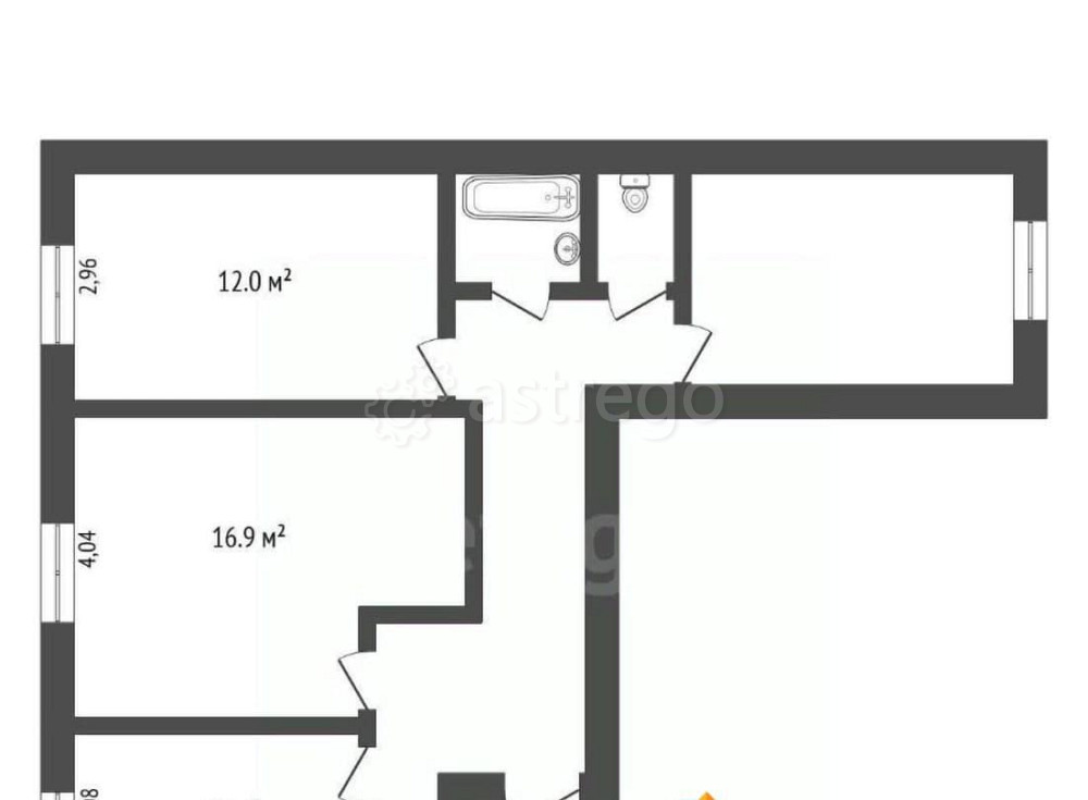 3-комн. квартира, 63.9 м2, 4/5 эт. Райчихинск - изображение 4