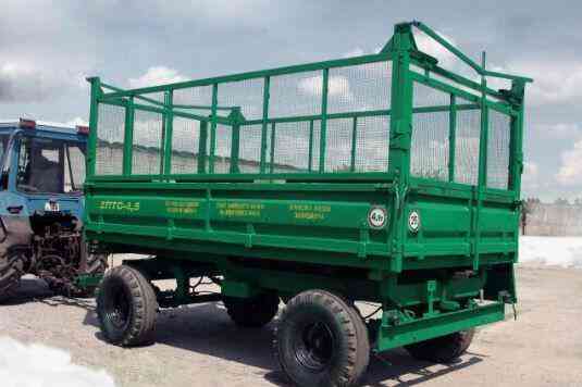 Прицеп тракторный с надставными сетчатыми бортами 2ПТС-4,5-1 (усиленный) Новосибирск
