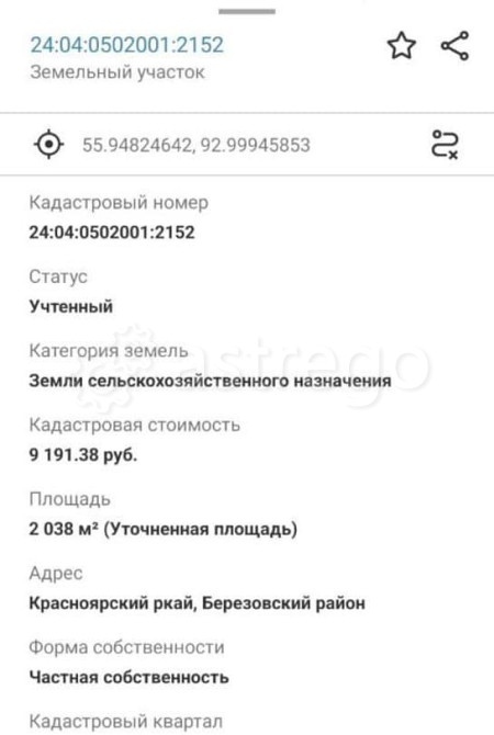 Земельный участок, 20 соток Березовка - изображение 3