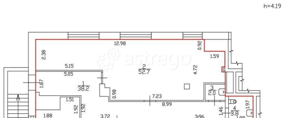 Офис, 143.6 м2 Санкт-Петербург - изображение 1