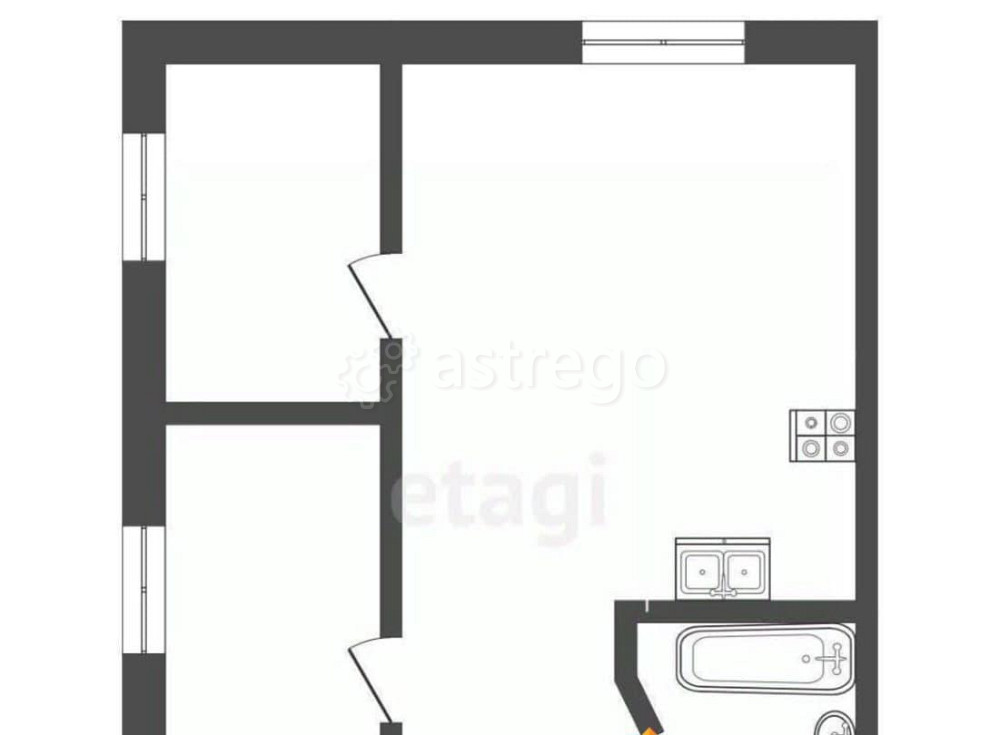 2-комн. квартира, 69 м2, 12/24 эт. Одинцово - изображение 3
