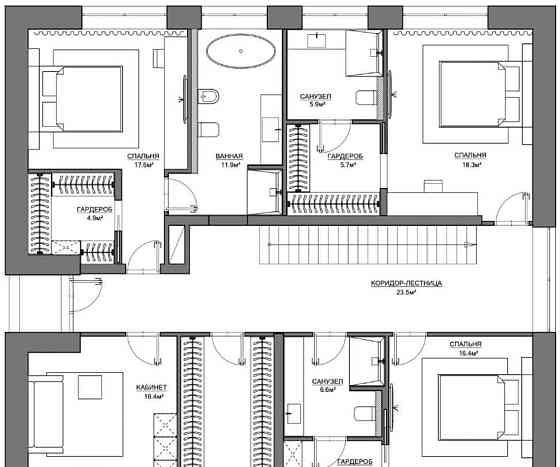 Коттедж, 312 м2, 11 соток, 2 эт. Химки