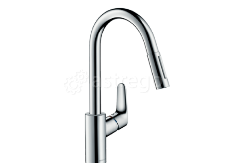 Смеситель для кухни Hansgrohe, Focus M41, sBox, тип открывания воды - однорычажный 73880000 Москва - изображение 1