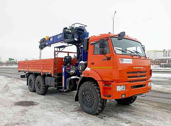 Манипулятор КМУ КАМАЗ 43118-73092-50 Евро-5 Soosan SCS736LII верхнее управление Борт сталь 6,2 м со  Самара