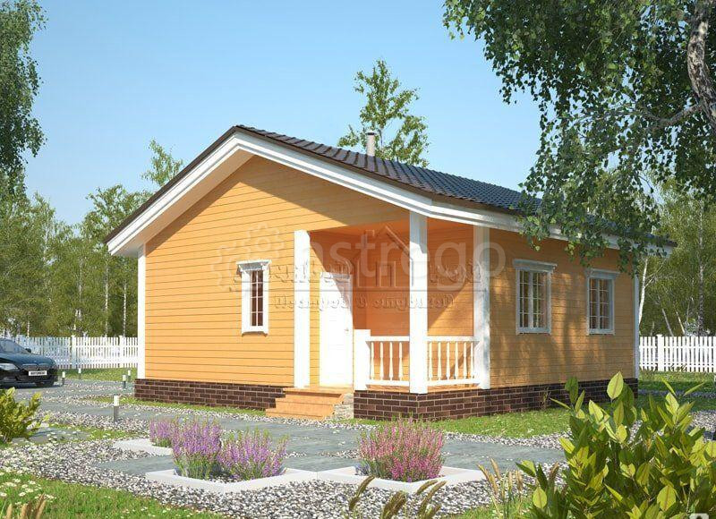 Строительство бани из дерева 8х8 м Томск - изображение 1