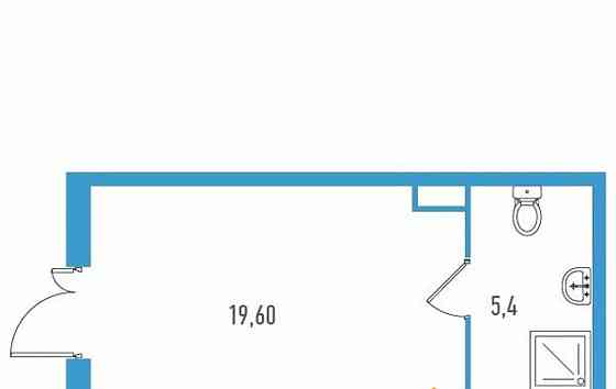 Свободного назначения, 25.8 м2 Санкт-Петербург