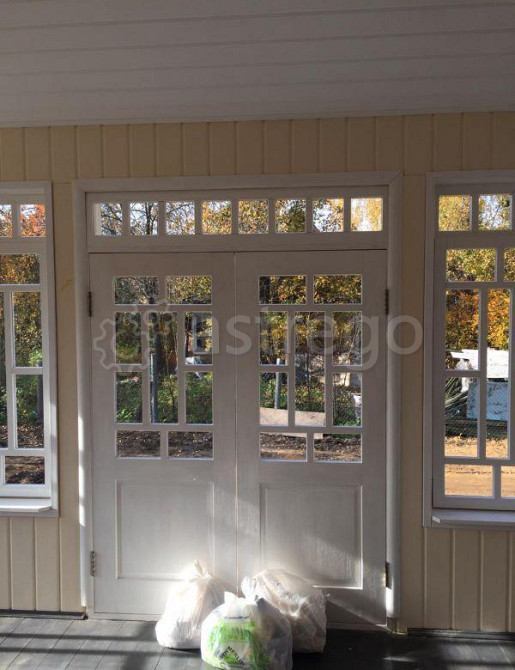 Окно деревянное для веранды 1000х800 мм Москва - изображение 1