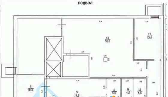 Торговое помещение, 697 м2 Лобня