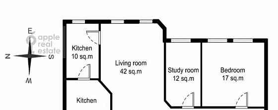 3-комн. квартира, 120 м2, 5/6 эт. Москва