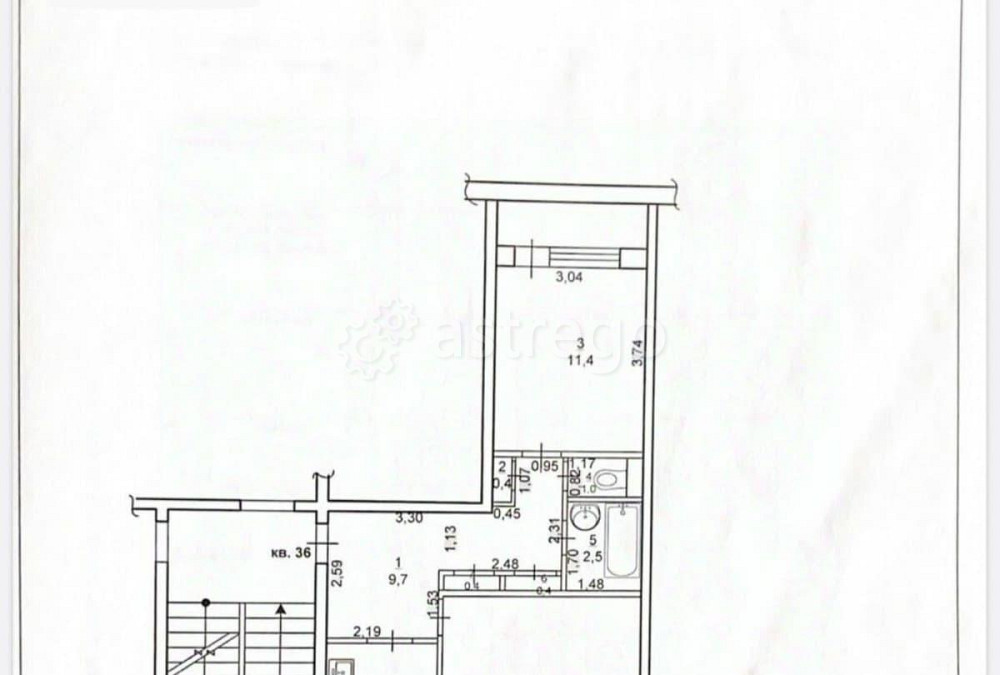 2-комн. квартира, 49.3 м2, 2/5 эт. Райчихинск - изображение 6