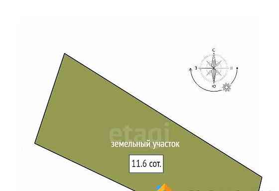Земельный участок, 11.6 сотки Благовещенск