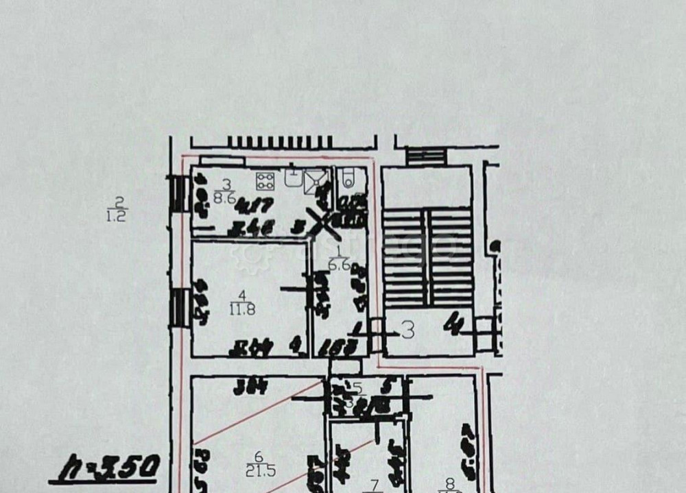 Комната, 21.5 м2, 2/6 эт. Санкт-Петербург - изображение 2
