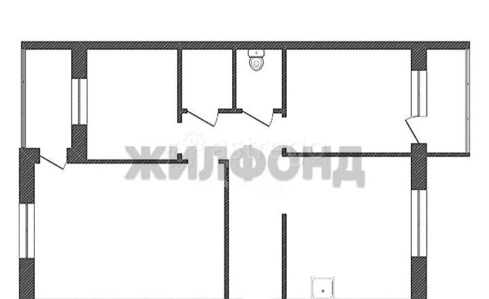3-комн. квартира, 62 м2, 3/5 эт. Красноярск - изображение 10
