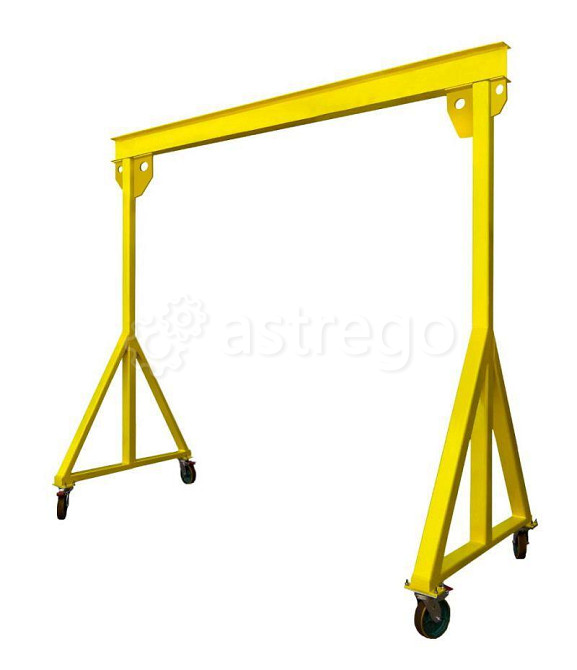 Мини-кран козловой TOR (МПУ) 1т 3,7х5м ручной Пермь - изображение 1