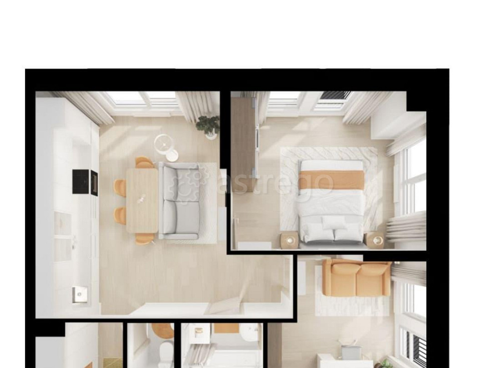 2-комн. квартира, 53.6 м2, 7/25 эт. Котельники - изображение 4