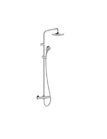 Душевая стойка Hansgrohe, Vernis, смеситель - в комплекте, тип открывания воды - вентильный 26276000 Москва